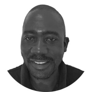 Staff member Elton Magoya